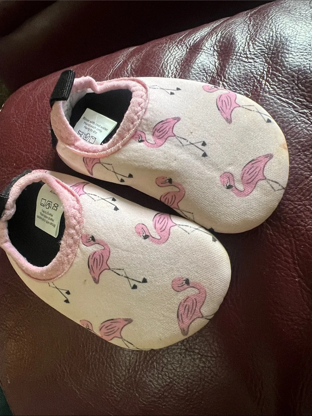 Pink Flamingo Baby Water Shoes